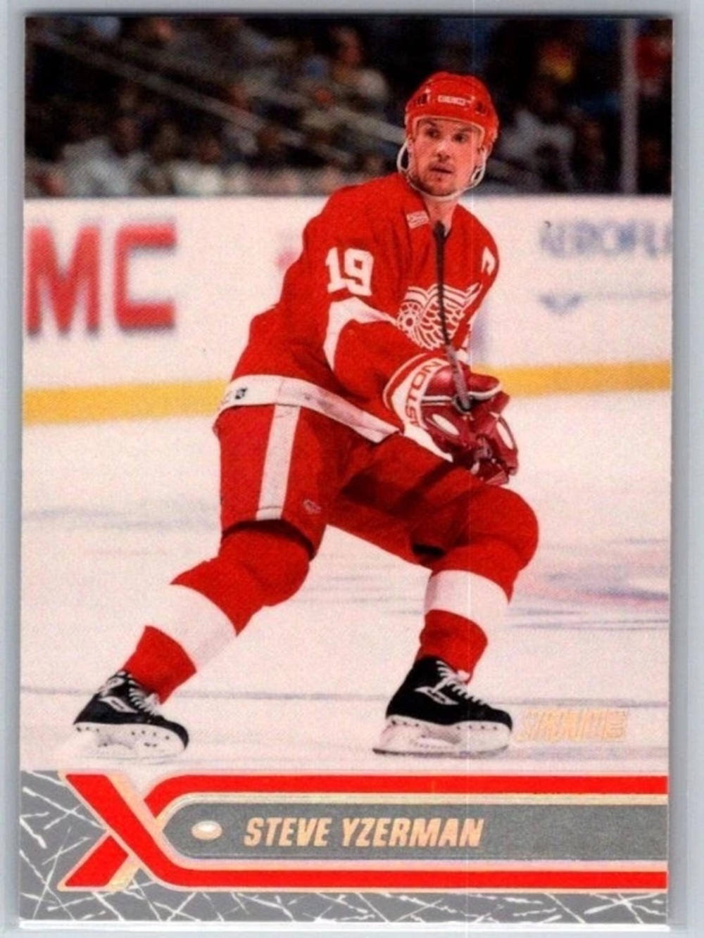 Steve Yzerman 2000/01 Topps Detroit Red Wings Hockey Card
